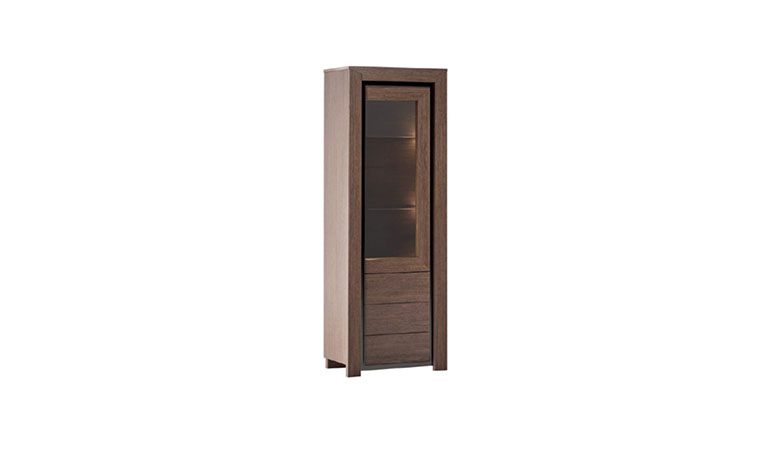 Witryna pojedyncza prawa z oświetleniem SEMPRE